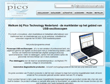Tablet Screenshot of picoscope.nl